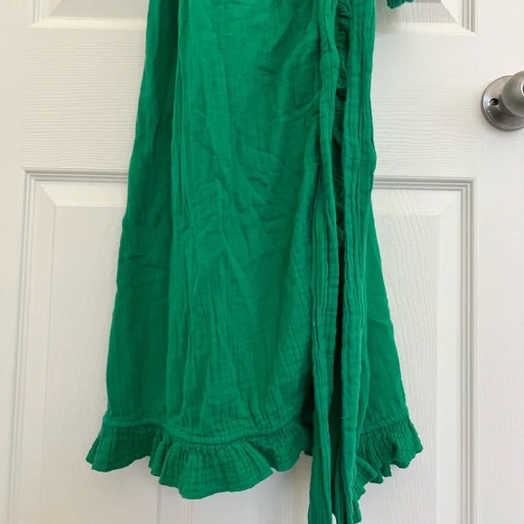 RHODE V-Neck Wrap Long Dress Size XS - Picture 6 of 12